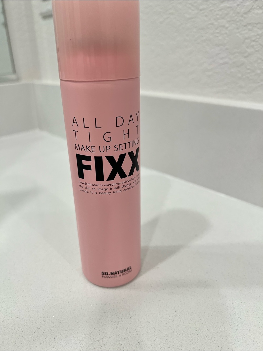 All Day Tight FIXX Make Up Setting Spray - Pink